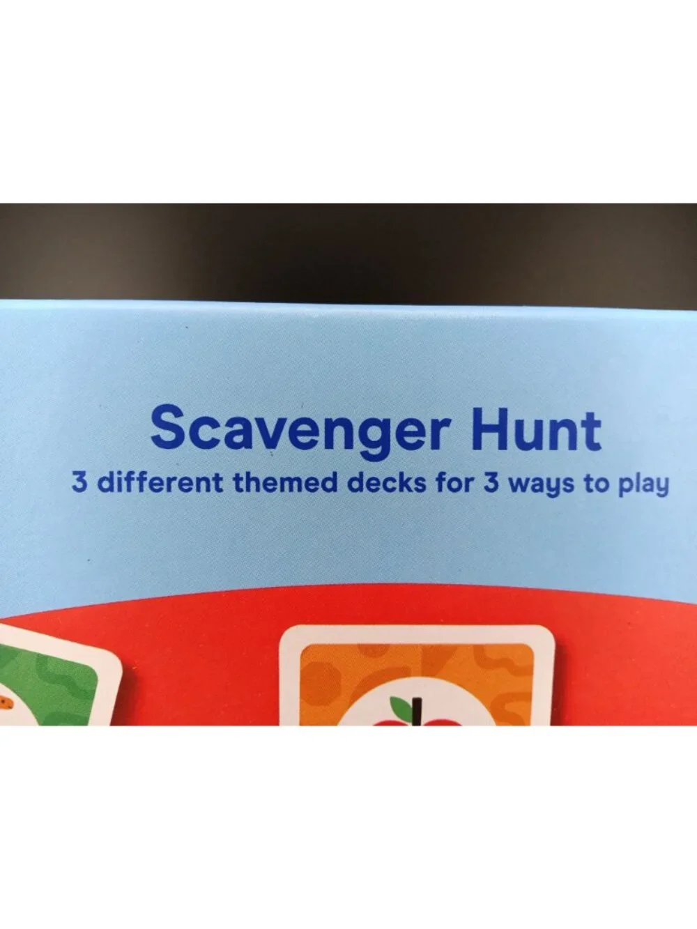 Giggle Scape Scavenger Hunt 3 Decks 60 Cards Each 2-6 Players